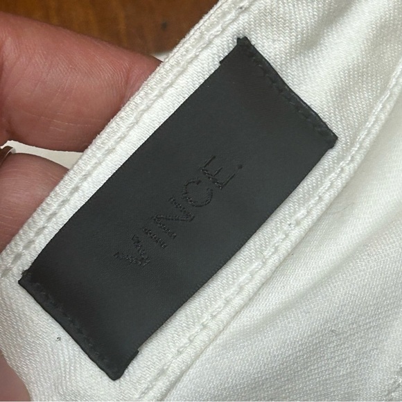 Vince‎ White Flare Wide Leg Jeans - Picture 4 of 7